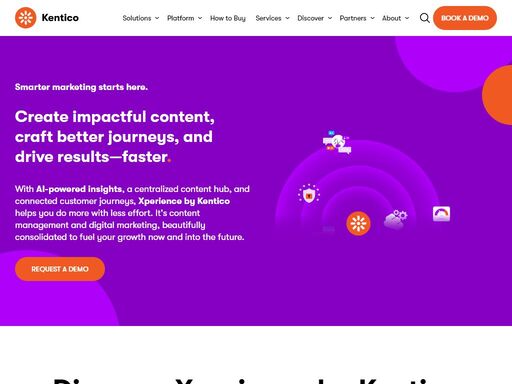 create engaging digital experiences and take your business to the next level with a hybrid headless digital experience platform (dxp).