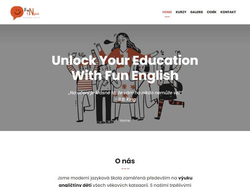 jazyková škola zaměřená na výuku dětí, intenzivní, v malém počtu dětí ve skupině, individuální výuka, příprava na jazykové zkoušky.