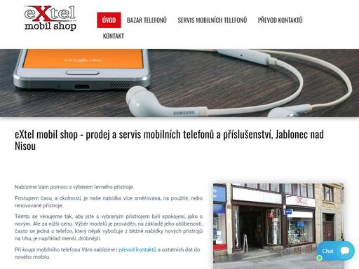 extel - mobilní telefony servis a prodej