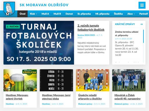 jeden z nejstarších fotbalových klubů na opavsku l účastník 1. a třídy sk. a l 2 týmy mužů l 3 mládežnické týmy