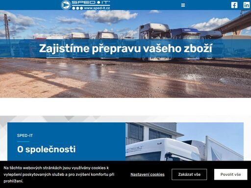 hlavním oborem naší činnosti se stala mezinárodní doprava a spedice. zabýváme se i gps sledováním vozidel a monitoringem spotřeby pohonných hmot.