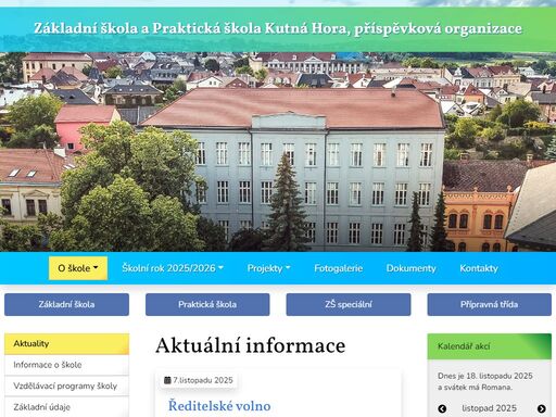 základní škola a praktická škola kutná hora, příspěvková organizace