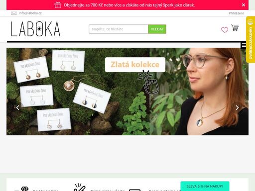 laboka je česká značka zaměřená na ručně vyráběné šperky, které kombinují kreativní design s osobním přístupem ke každému zákazníkovi.