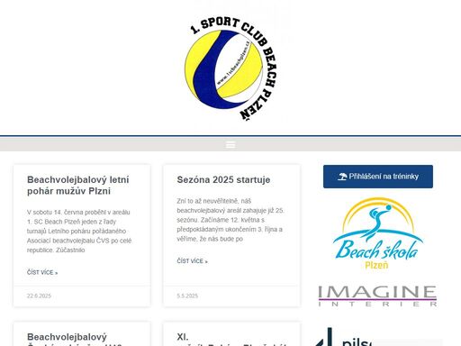 www.1scbeachplzen.cz