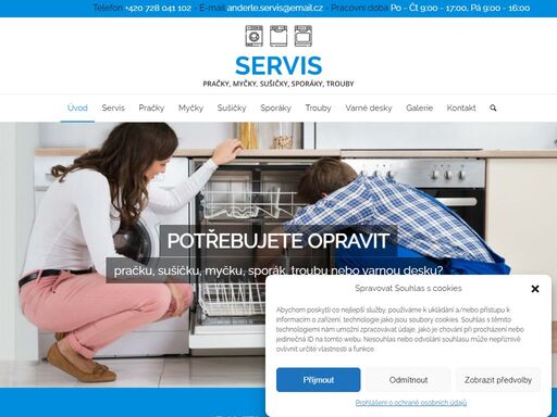 www.opravy-pracek-mycek-brno.cz
