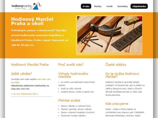 hodinový manžel praha - to jsou údržbářské a opravářské služby pro domácnost za rozumný peníz.