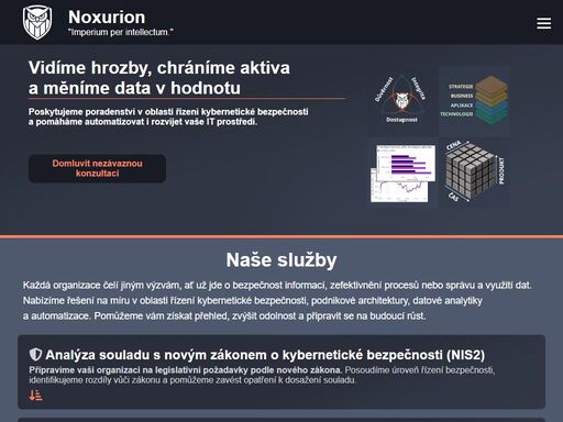 poskytujeme poradenství v oblasti řízení kybernetické bezpečnosti a pomáháme automatizovat i rozvíjet vaše it prostředí.