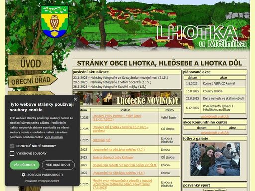 lhotka.cz - oficiální stránky obce lhotka