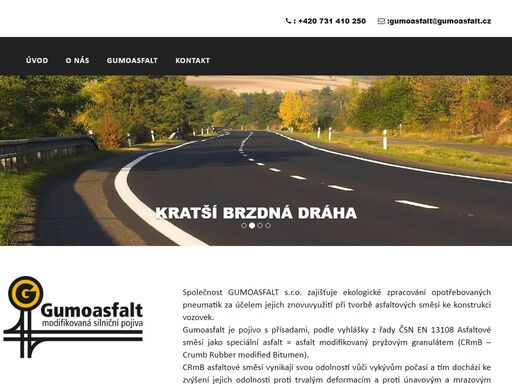 ekologické zpracování pneumatik.