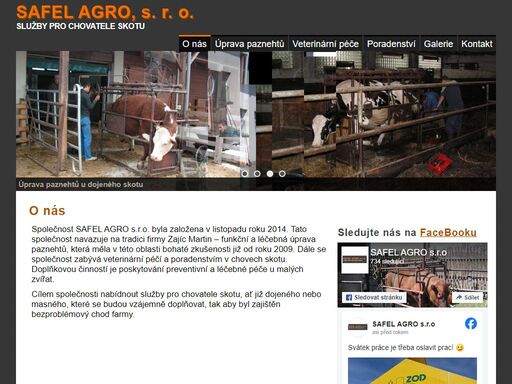 safel agro, s. r. o. - služby pro chovatele skotu