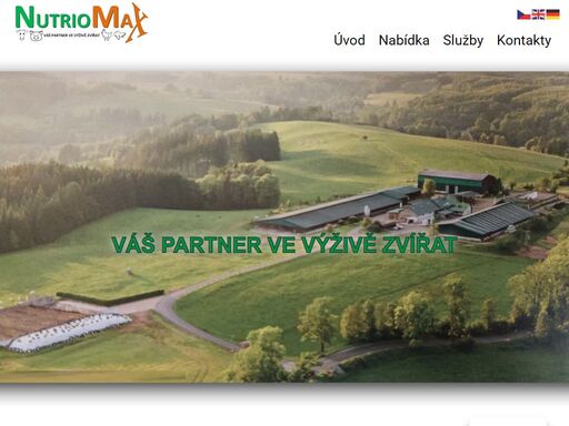 výživa zvířat, krmné směsi, krmná aditiva, rozbory krmiva, minerálně-vitamínové směsi a premixy, konstantní kvalita.