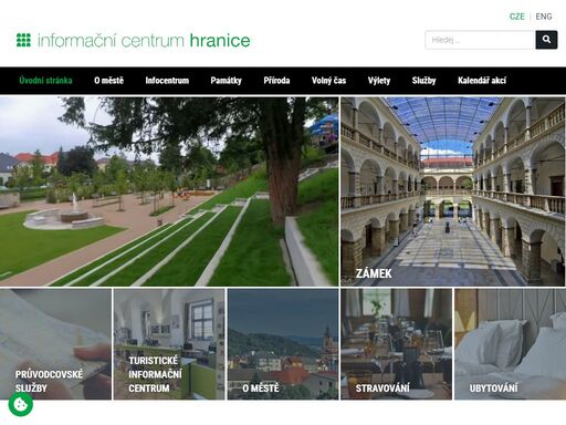 stránky turistického informačního centra v hranicích. informace o městě, památkách, přírodních zajímavostech. ubytování, stravování a další služby pro turisty.