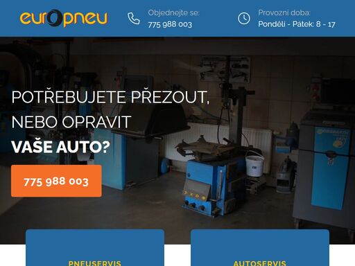 pneuservis a autoservis, diagnostika motorů, geometrie, rozvody, seřízení světel, plnění klimatizace, brzdy, oleje, tlumiče ...