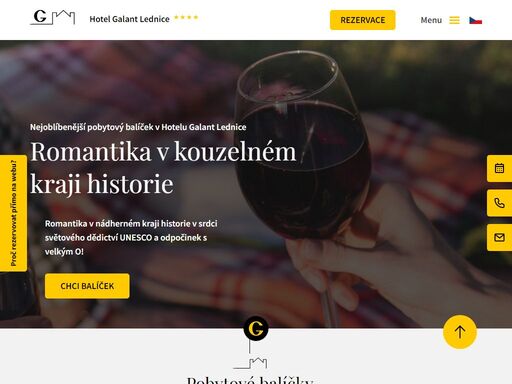 hotel galant lednice je hotel v centru romantické lednicko-valtické oblasti. jeho součástí je privátní wellness, restaurace a kongresové prostory.