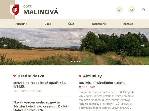 www.obec-malinova.cz