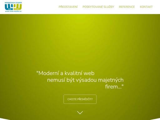 webdesignérské studio web works - profesionální tvorba moderních webových stránek a aplikací za ceny dostupné všem.