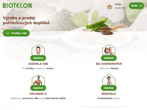 potravinové doplňky, regenerace a výživa kloubů kůže a vlasů, boswellia, bolesti kloubů, biotecon, čistý kolagen, colagen, doplňky stravy