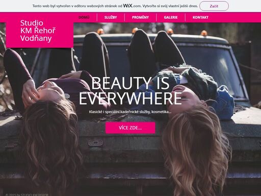 kadeřnické služby (naše studio pracuje s produkty firmy wella) klasické služby střihy podle aktuálních trendů vodňany kadeřnictví studio km řehoř 