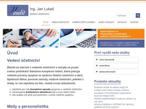 naše společnost se zabývá službami v oblasti vedení účetnictví, daňové evidence, zpracování mezd, přiznání k dani pro malé a střední firmy. působíme převážně v plzeňském kraji, ale není problém spravovat účetnictví i firmám po celé čr. s každým klientem domlouváme spolupráci při vedení účetnictví na základě individuálních požadavků.