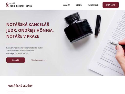 veškeré notářské služby a osobní přístup v praze. neváhejte se na nás obrátit.