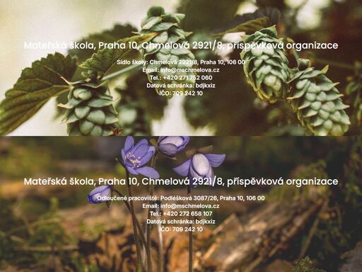 stránky mš chmelová, podléšková