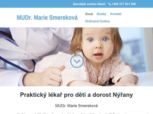 hledáte pro své dítě pediatra? chcete pro své dítě nadstandardní odbornou zdravotní péči? navštivte ordinaci dětské lékařky mudr. marie smerekové v nýřanech.