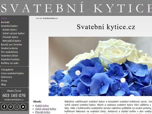 svatební kytice.cz, svatba, svatby nabízíme svatební kytice, květiny na svatbu a kompletní svatební květinový servis. svatební kytice kulaté, vatičkované, volně vázané, převislé a netradiční.
