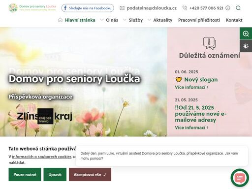 poskytujeme službu domov pro seniory a domov se zvláštním režimem.