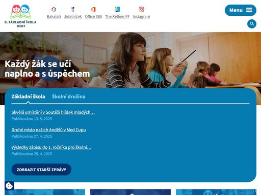 naším mottem je: „každý žák se učí naplno a s úspěchem. klademe důraz na rozvoj čtenářské gramotnosti a kritického myšlení.