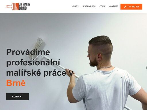 jsme malá malířská firma, která sidlí v brně a provádíme profesionální malířské práce. vždy dodržíme požadovaný slib zákazníka.
