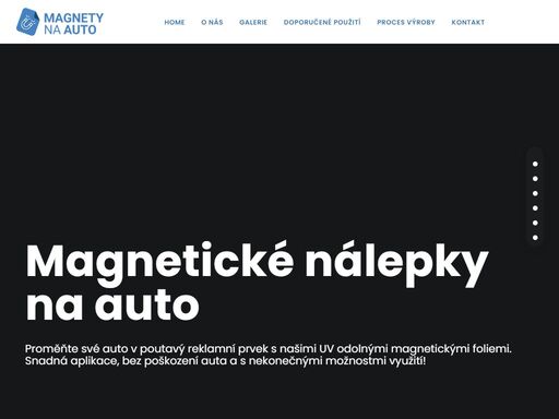 proměňte své auto v poutavý reklamní prvek s našimi uv odolnými magnetickými foliemi. snadná aplikace, bez poškození auta a s nekonečnými možnostmi využití!