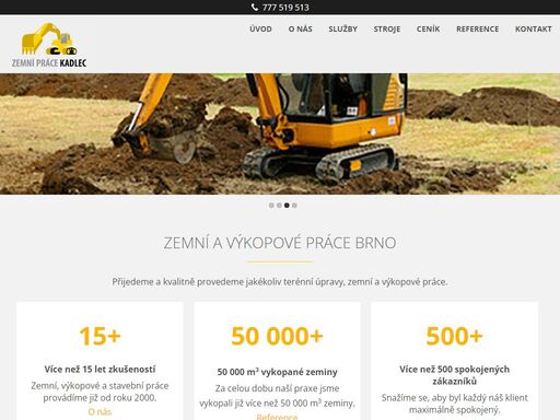 provádíme zemní a výkopové práce pomocí pásového minibagru cat 301.8c v brně a okolí do 50 km - františek kadlec, horníkova 8, brno, tel. +420 777 519 513.