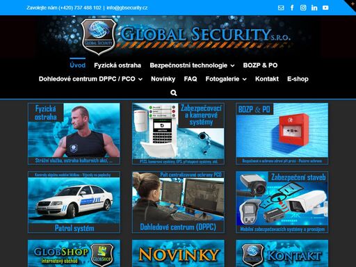 naše bezpečnostní agentura vám nabízí komplexní portfolio služeb. fyzickou ostrahu, elektronické zabezpečení a také poradenství a služby dppc/pco