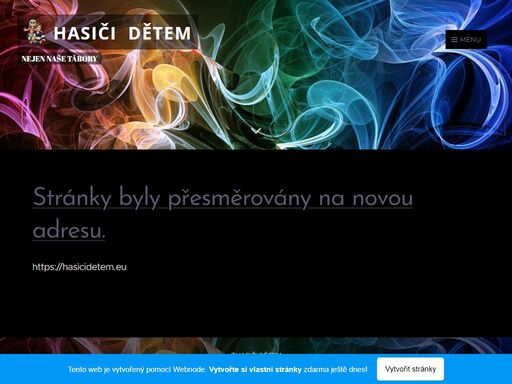 stránky byly přesměrovány na novou adresu.