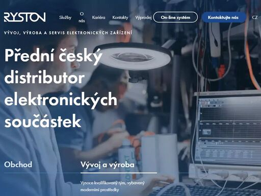 ryston je přední český distributor elektronických součástek. v nabídce máme více než 80 000 položek a z toho 50 000 skladem.