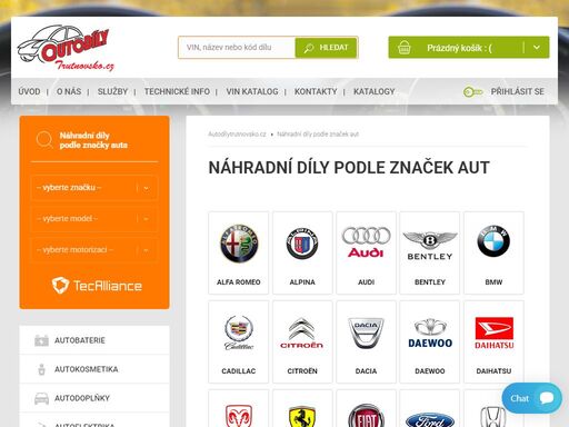 autodíly, které vašemu autu padnou. nakupte levné a kvalitní náhrady na autodílytrutnovsko.cz. jsme připraveni na vaše objednávky.