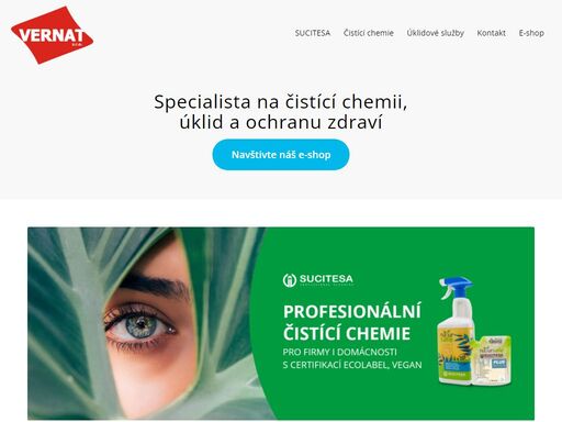 nabízíme šetrnou ekologickou drogerii. produkty sucitesa s certifikací eco label a vegan. naleznete zde produkty značek sidolux, profimax, sanit all a další.