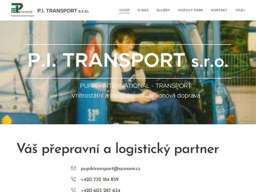 váš přepravní a logistický partner