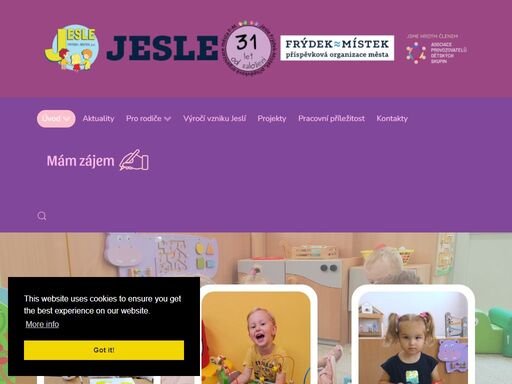 jesle frýdek-místek, příspěvková organizace