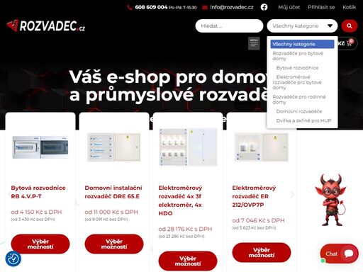 domovní a průmyslové ? elektrické rozvaděče. ?? kvalita, bezpečnost, rychlé dodání. jsme váš ??? spolehlivý partner pro elektroinstalace.