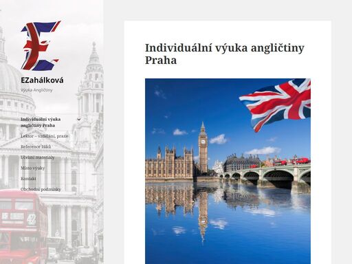 hledáte individuální výuku angličtiny? mé jméno je eva zahálková a mám více jak 18 let praxe. angličtinu jsem studovala v anglii – v oxfordu a usa.