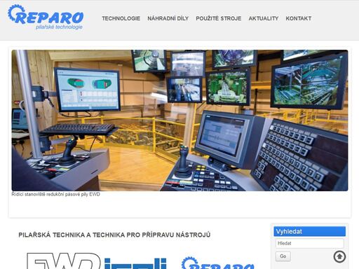 reparo: pilařské technologie