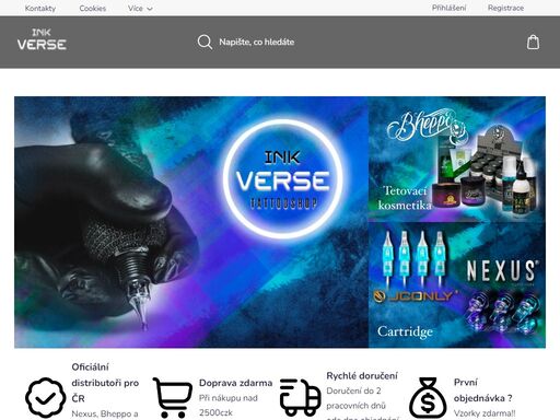 vítejte v našem obchodě. v inkverse supply shop nabízíme pouze kvalitní a ověřené produkty, které sami používáme. chápeme, že špičkové výrobky jsou klíčem k úspěšnému tetování i jeho správnému hojení. naší prioritou je spokojenost zákazníků a úzká spolupráce s tatéry. neustále zlepšujeme služby a připravujeme zajímavé…