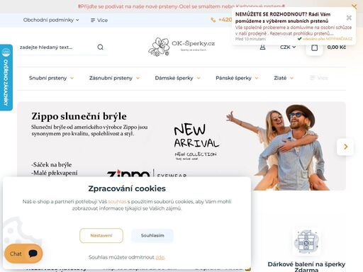 tisíce překrásných šperků z chirurgické oceli, stříbra i zlata. nalezněte svůj vysněný kus ještě dnes. rytiny – dárková krabička – doprava zdarma nad 1500 kč 