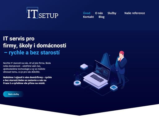 poskytujeme spolehlivý it servis v praze a okolí. správa sítí, serverů a počítačů pro firmy, školy i domácnosti.