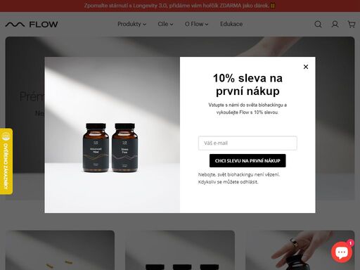 špičkové, na vědě založené přírodní doplňky stravy. zaměřené na oblast biohackingu, zdraví a sportu. vyrobené v čr. bez chemie. garance spokojenosti.