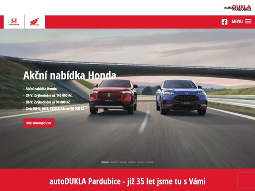 autorizovaný prodejce nových vozů honda v pardubickém a královehradeckém kraji - založeno 1990