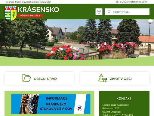 www.krasensko.cz