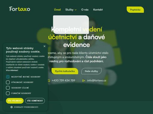 fortaxo nabízí komplexní účetní služby, zpracování mezd a poradenství pro malé a střední firmy. poskytujeme individuální přístup a odborné poradenství.
