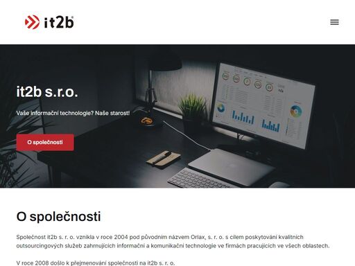 hlavní stránka | it2b